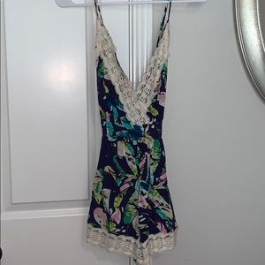 Forever 21 Floral Romper